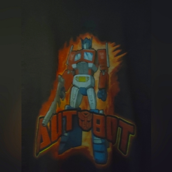 Transformers Autobot Mens T-shirt Black 1XL NWOT - Picture 3 of 6